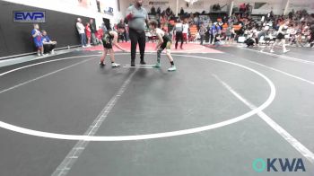 80 lbs Rr Rnd 3 - Angelo Palacios, Henryetta Knights Wrestling Club vs Luke Stevens, Beggs Youth Wrestling Program