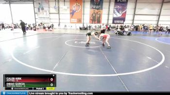 100 lbs Rd# 10- 4:00pm Saturday Final Pool - Diego Garcia, Team New Mexico vs Caleb Kirk, M2TC Red