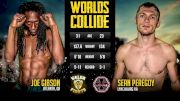 Sean Peregoy vs. Joe Gibson Valor Fights vs. Conflict MMA: Worlds Collide Replay