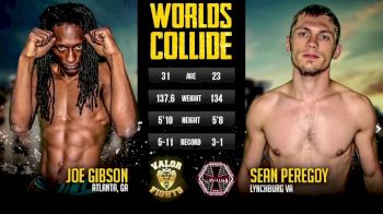 Sean Peregoy vs. Joe Gibson Valor Fights vs. Conflict MMA: Worlds Collide Replay