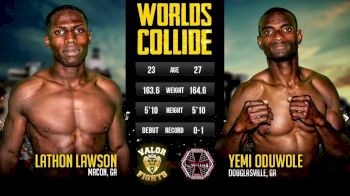 Yemi Oduwale vs. Lathon Lawson Valor Fights vs. Conflict MMA REPLAY