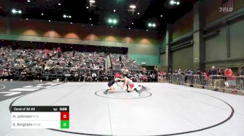 144 lbs Consi Of 32 #2 - Hayden Johnson, Mountain Ridge High School vs Stetson Bingham, Mountain Crest