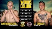 Les Sandusky vs. Jonathon Blackwell - Valor Fights vs. Conflict MMA REPLAY -