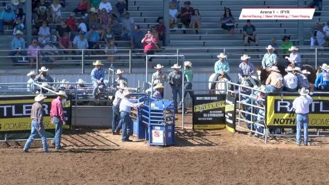 2017 International Finals Youth Rodeo- Performance 2- Steer Wrestling