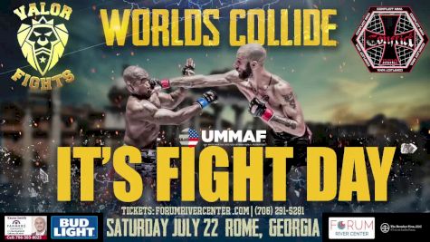 Valor Fights vs. Conflict MMA Worlds Collide