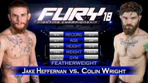 Jake Heffernan VS. Colin Wright - Fury FC 18 REPLAY -