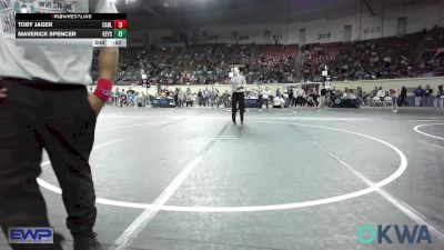 60 lbs Quarterfinal - Knox Perkins, Tahlequah Wrestling Club vs Daxton Ray, Division Bell Wrestling