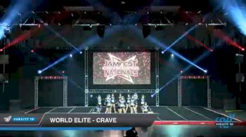 World Elite - Crave [2021 L6 Senior - XSmall Day 2] 2021 JAMfest Cheer Super Nationals