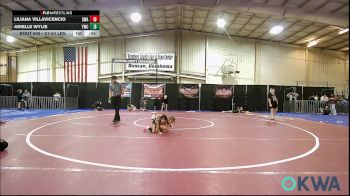 51-54 lbs Consolation - Liliana Villavicencio, Shelton Wrestling Academy vs Arielle Wylie, Tuttle Wrestling Club