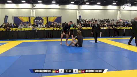 Jason Baxter Butcher vs David Charles Mitchell 2024 World IBJJF Jiu-Jitsu No-Gi Championship