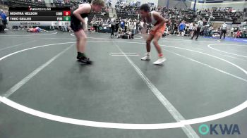 130 lbs Semifinal - Montra Nelson, Cowboy Wrestling Club vs Theo Gelles, Perry Wrestling Club