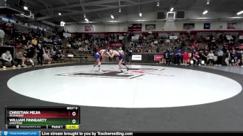 125 lbs Champ. Round 1 - Christian Mejia, McKendree vs William Finnearty, Limestone