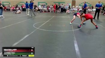 110 lbs Round 1 (6 Team) - Camren Hall, Headhunters vs Brayden Laird, Virginia Patriots