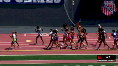 Girl's 1500m Race Walk, Heat 1 - Age 12