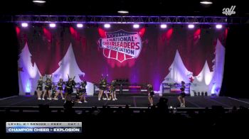 Champion Cheer - Explosion [2025 L2.1 Senior - PREP Day 1] 2025 NCA Holiday Classic