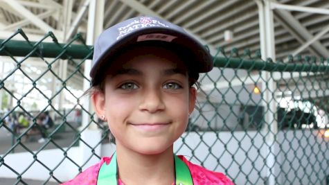 Reese Gentry was 2 seconds off 11yo AAU national championship race walk record