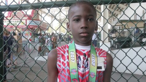 Caleb Nesbitt is your 11yo 1500m race walk champ