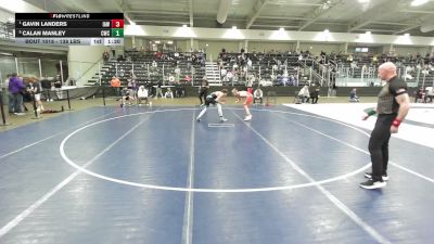 138 lbs Semis - Gavin Landers, Immortal Athletics WC vs Calan Manley, Cowboy Wrestling Club