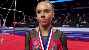 Maile O'Keefe On Her Beam Bite, Upgrades, And Competing In The Senior Session - 2017 U.S. Classic