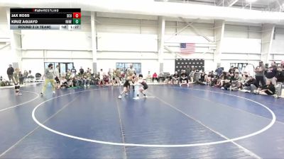 71 lbs Round 3 (4 Team) - Jax Ross, South Central Utah vs Kruz Aguayo, Santas Misfits