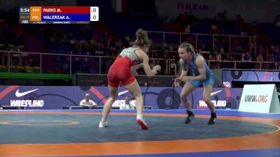 50 kg - Madison Parks, CAN vs Agata Walerzak, POL