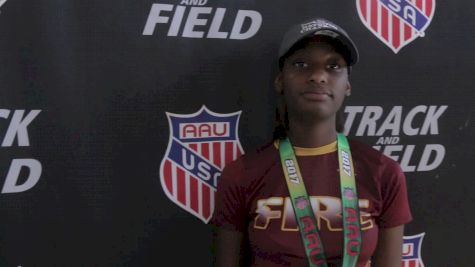 Olivia Norris Not Surprised With Javelin Win