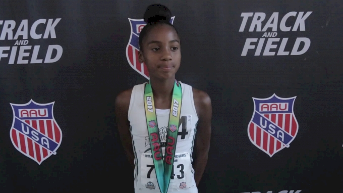 Krianne McBride Sets 12yo Girls 3000m National Record 