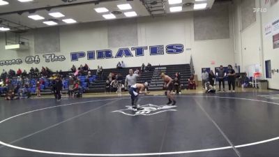 133 lbs 5th Place Match - Caleb Aguilera, College Of Redwoods vs Erickson Edpao, Santa Rosa College