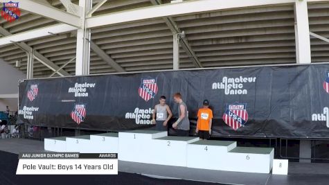Boy's Pole Vault Awards - Age 14