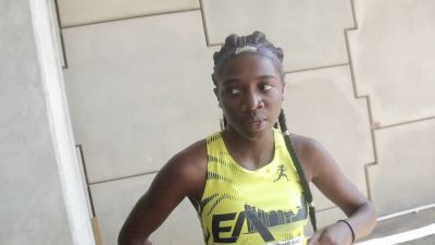 Tamari Davis Breaks 14yo AAU National Record in 100m