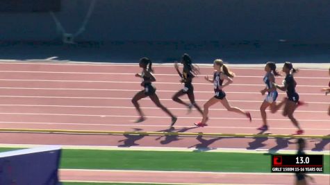 Girl's 1500m, Heat 2 - Age 15-16