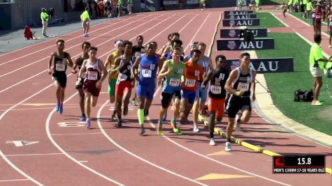 Boy's 1500m, Heat 3 - Age 17-18