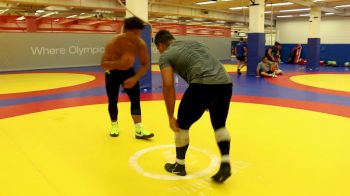 Gable Steveson Training With Brother Bobby
