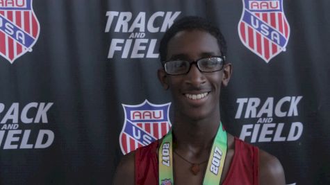 Noah Haileab Wins Boys 13yo 1500m In Just First Year Racing