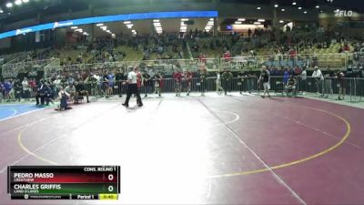 2A 132 lbs Cons. Round 1 - Charles Griffis, Land O`Lakes vs Pedro Masso, Crestview