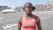 Jasmine Moore Cherishing Competition With Motor City Track Club