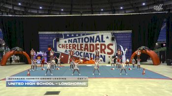 United High School - Longhorns [2025 Advanced Varsity Crowd Leading Day 1] 2025 NCA South Texas Regional