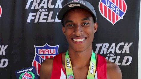 Maazin Ahmed Stayed Strong After Crazy Start In 17-18 1500m
