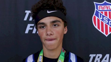 Dramatic Comeback Gives Luigi Rivas 14yo 200m Hurdles Championship