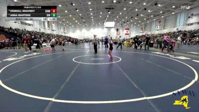 68 lbs Round 3 - Kendall Brahney, Cato Blue Devils Wrestling vs Anna Martens, Salamanca Youth Warriors