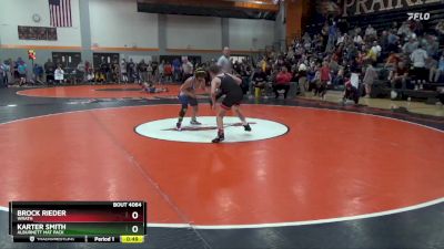 108 lbs Round 3 - Brock Rieder, Wrath vs Karter Smith, Alburnett Mat Pack