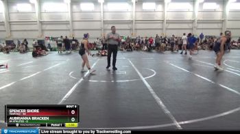 115 lbs Round 2 (10 Team) - SPENCER SHORE, Team 922 vs Aubrianna Bracken, 84 Athletes