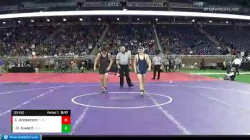 D3-152 lbs Cons. Semi - Darrin Alward, Durand vs Xavier Andeerson, Corunna