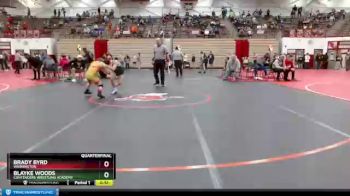 100 lbs Quarterfinal - Brady Byrd, Washington vs Blayke Woods, Contenders Wrestling Academy