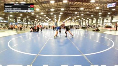 220 lbs Consi Of 4 - John Gill, GA vs Keyshon Morrison, NC