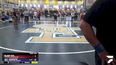 144 lbs Semifinal - Blake Fox, Immortal Athletics WC vs Koy Davidson, Sebolt Wrestling Academy