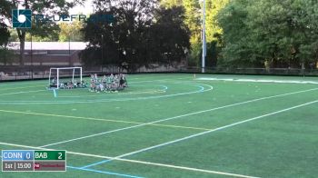 Replay: Connecticut College vs Babson | Sep 3 @ 6 PM