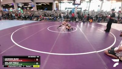 86 lbs Round 4 - Walker Peele, Texas Elite Wrestling Club vs Jackson Bush, Texas Elite Wrestling Club