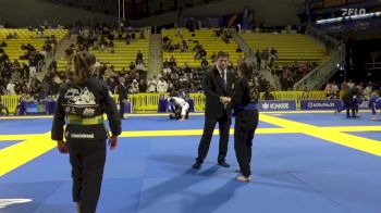 KATHERINE MIRACLE LO vs MARIA EDUARDA DE FARIA ABREU 2024 World Jiu-Jitsu IBJJF Championship