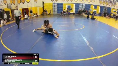 120 Gold Round 2 - Tyler White, Lake Gibson vs Antonio Morales, Southwest Miami